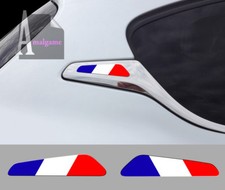 2 X LOGOS FRANCE POUR PEUGEOT 208 SPORT GTI AUTOCOLLANT STICKER AUTO BD558FR