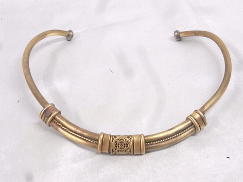 Collier rigide laiton - 🇫🇷,