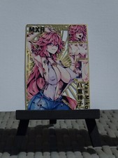 Numbered Metal Card MXR Yae Miko Goddess Story Waifu Doujin Card 032 /200