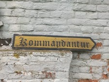 panneau signalisation ww2