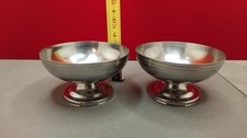 Lot de 2 coupes en inox