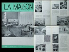 LA MAISON N°4 1958 GASCOIN, GUIGUICHON, VERANNEMAN, MOESCHAL, GALERIE RAVENSTEIN