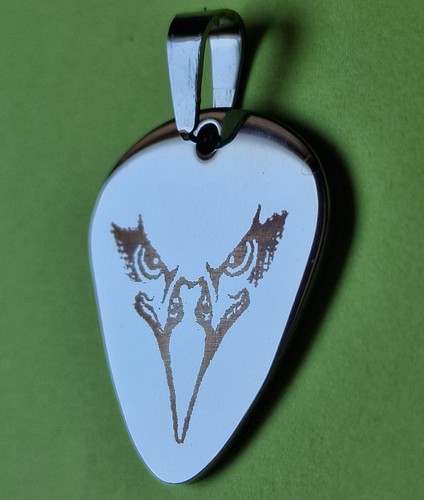 Médiator pendentif plectre - pendentif,