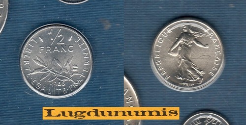 Fdc 1986 centimes semeuse - 1986, 50