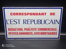 Ancienne Plaque publicitaire