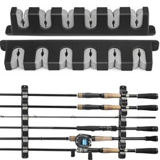 Support Canne à Pêche Ratelier Porte Horizontaux à Montage Mural pour Garage ...