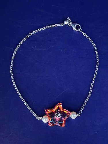 Bracelet fleur baccarat 1 - fleur,