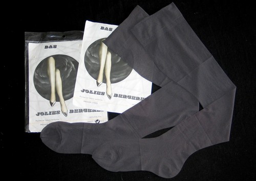 Paires bas vintage 3 gris - paires,