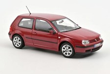 Volkswagen VW Golf 4 Modèle De Norev IN 1:18 Rouge Métallisé Neuf 188573