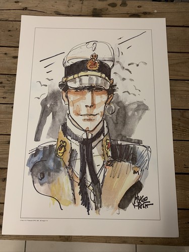 Affiche corto maltese hugo - corto,