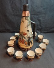 Service à liqueur en grès de