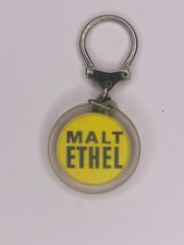 Porte clé vintage Malt Ethel ancien porte clef R034