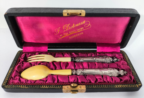 Ancien coffret naissance - coffret, de