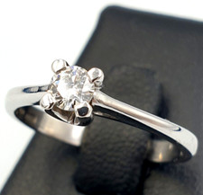 Bague Solitaire Diamant 0,19ct