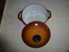 MAGNIFIQUE COCOTTE EN FONTE EMAILLEE  NOMAR 20