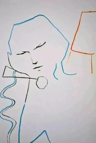 Jean cocteau lithographie - jean,
