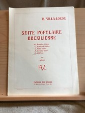 Villa-Lobos Chorinho partition