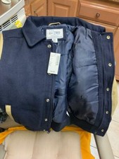 kids  JACKET place size 5/6  -BOYS  NAVY BLUE CHEST AND BEIGE ARMS nice look