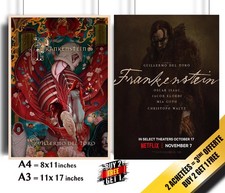 FRANKENSTEIN New poster Guillermo del Toro 2025