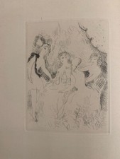 Maurice de Ombiaux : Les Belles à Table ... [avec eau-forte de Marie Laurencin]