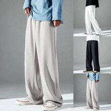 Pantalon de jogging décontracté taille élastique pour homme parfait pour les