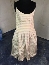 Silk Taffeta Striped Short