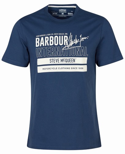 Shirt graphique barbour - t-shirt,