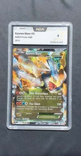 Carte pokémon kyurem blanc - pokémon, ex