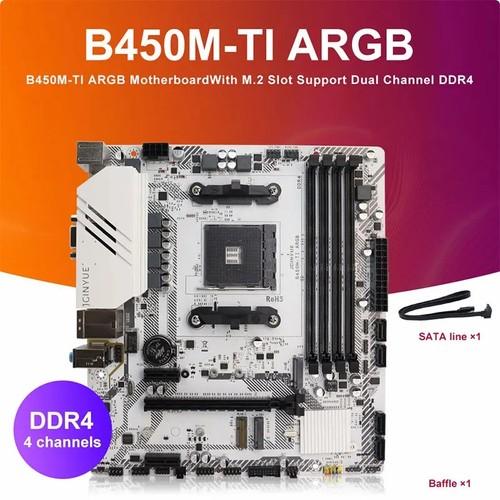 Carte mère argb atx amd - carte,