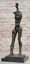 GIA Dali Big Homme Marche Bronze Sculpture Statue Figurine Moderne Abstrait Déco