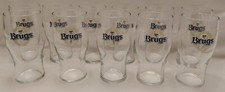 11 verres à bière BRUGS.BLANCHE DE BRUGES
