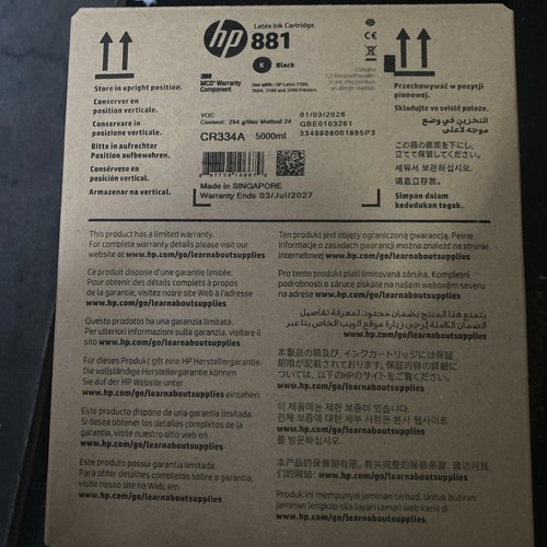 Original encre latex 1500 - original, hp