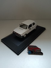 Volkswagen Golf GTI Blanc 1976 + Pin's Altaya 1/43