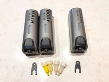 Lot 3 Dispenser, Distributeurs shampoing / gel douche, 350ML, Mural