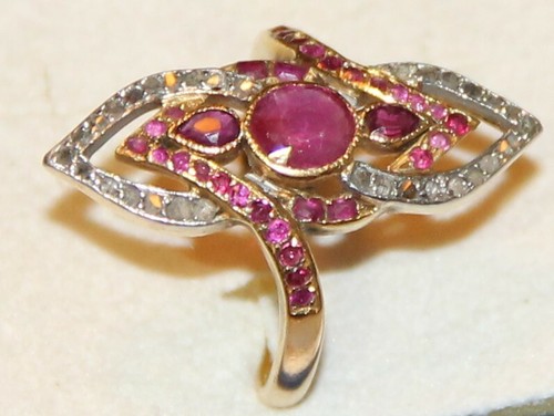 Bague marquise jaune sertie - bague, or