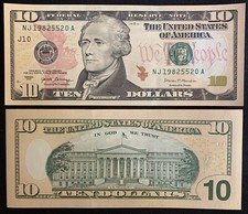 Etats-Unis Billet 10 dollars