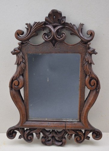Miroir ancien bois - ,