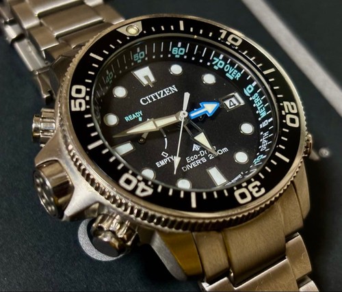Montre noire citizen promaster - citizen,