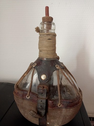 Ancienne gourde pèlerin - gourde,