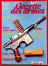 La gazette des armes N° 272 - Bolo Mauser d'essai - Pistolet à silex anglais