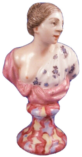 Buste dame miniature en - buste,