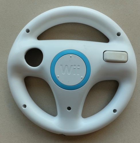 Wii volant blanc - wii,