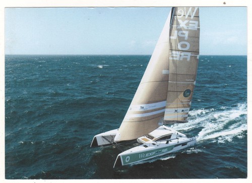 Carte postale catamaran - :,