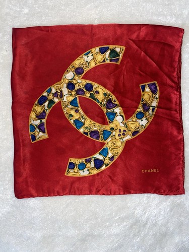 Foulard soie chanel - foulard, en
