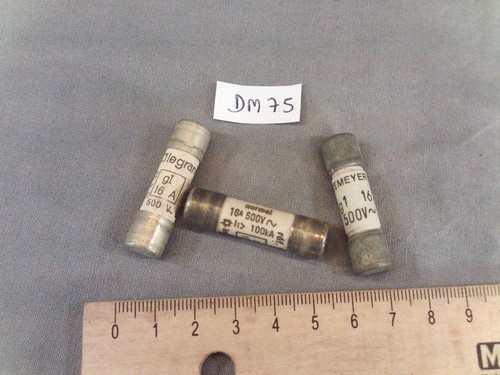 Lot fusible cartouche - de,