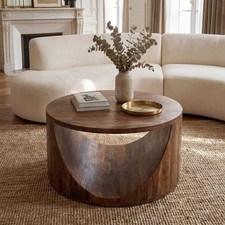 Table basse ronde - 60cm, bois