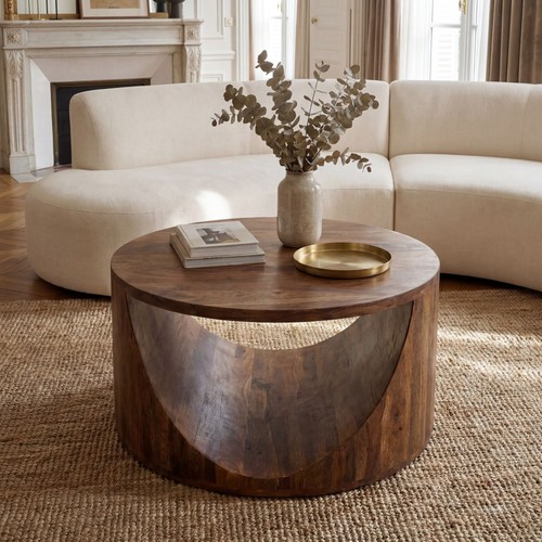 Table basse ronde - 60cm, en
