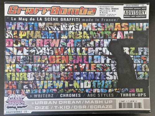 Graffiti magazine graffbombz - magazine,