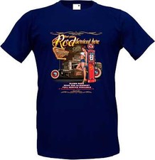 T-Shirt En Bleu Marine Autos