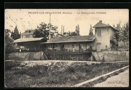 Cpa irigny les - irigny-les-sellettes,, le